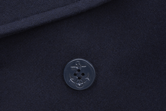Brandit Pea Coat Kabát, námornícka modrá