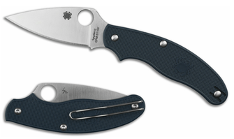 Spyderco UK Penknife vreckový každodenný nôž 7,5 cm, tmavomodrá, FRN