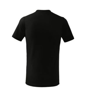 Malfini Basic detské tričko, čierne