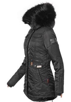 Navahoo SCHATZCHEN Dámska zimná bunda s kapucňou, čierna