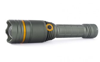 LED nabíjatelná vojenská baterka MX 520 s lampášom 19cm