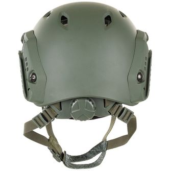 MFH US helma FAST-paratroopers, ABS-plast, OD green