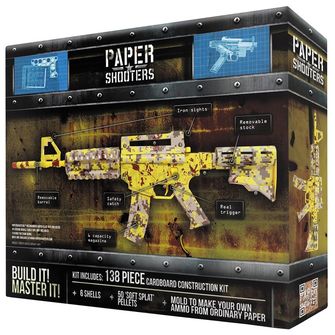 PAPER SHOOTERS Skladacia súprava zbrane Paper Shooters Zombie Slayer