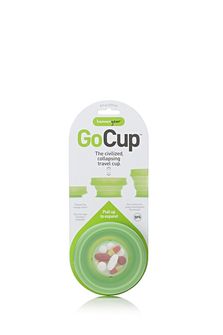 humangear GoCup skladací, hygienický a baliteľný cestovný pohár &#039; 237 ml zelená