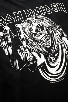 Brandit Iron Maiden tričko Eddy Glow, čierna