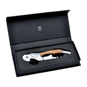 Laguiole DUB505 profesionálny čašnícky nôž s rukoväťou z olivového dreva
