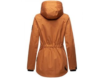 Marikoo BABETAA PRINCESS dámska prechodná bunda s kapucňou, rusty cinnamon