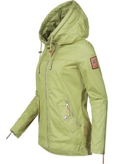 Navahoo Wekoo dámska prechodná bunda s kapucňou, zelená