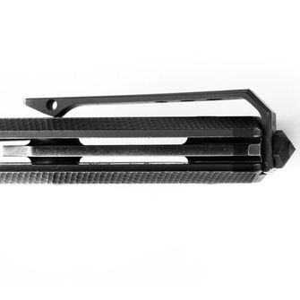 Lionsteel Myto je hi-tech EDC zatvárací celočierny nôž s čepeľou z ocele M390 s klipom na opasok MYTO MT01B BW