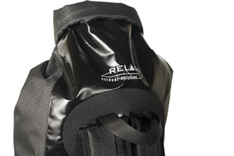 BasicNature Duffelbag Vodotesný batoh Duffel Bag s rolovacím uzáverom 40 l čierna