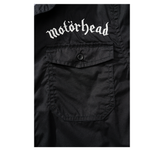 Brandit Motörhead košeľa s krátkymi rukávmi, čierna