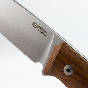Lionsteel Nôž typu bushcraft s pevnou čepeľou z ocele Sleipner B35 ST