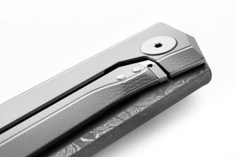 Lionsteel Luxusný vreckový nôž s rukoväťou z masívneho titánu MYTO MT01D GY