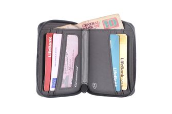 Lifeventure RFID Bi-Fold Wallet Peňaženka &#039; šedá