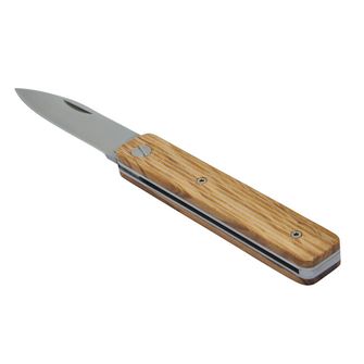 Baladeo ECO331 Papagayo vreckový nôž, čepeľ 7,5 cm, oceľ 420, rukoväť olivové drevo