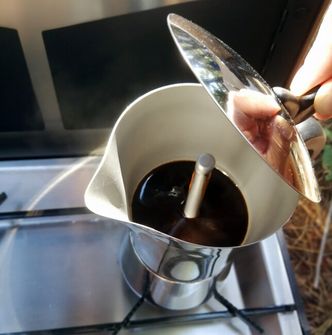 BasicNature Stainless Steel Espresso kávovar na 6 šálok