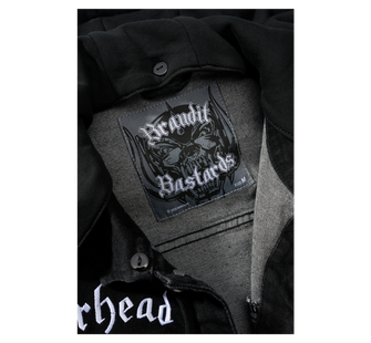 Brandit Motörhead Cradock Denim bunda, čierna-čierna