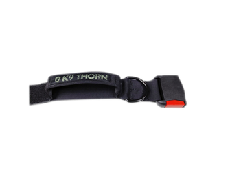 K9 Thorn obojok s prackou ITW Nexus a madlom, čierny