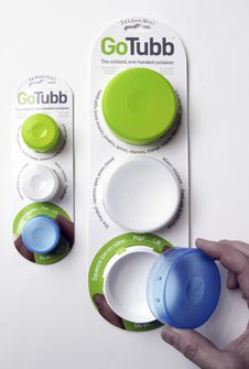 humangear GoTubb Set skladovacích boxov farebný S