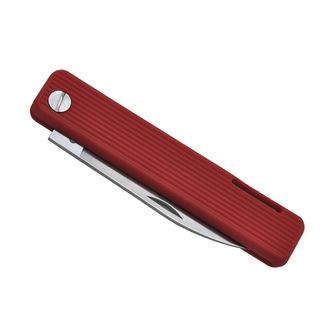 Baladeo ECO351 Papagayo vreckový nôž, čepeľ 7,5 cm, oceľ 420, rukoväť TPE červená