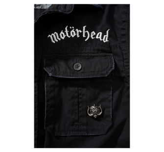 Brandit Motörhead Vintage košeľa s krátkymi rukávmi, čierna
