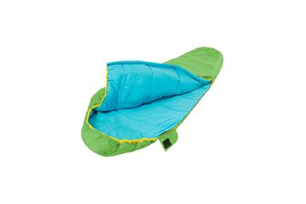 Grüezi-Bag Kids Colorful Grueezi Detský spací vak gecko green