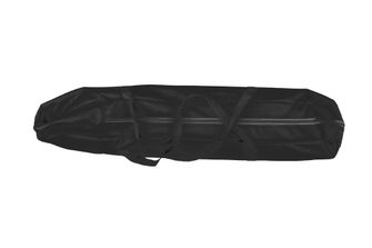 BasicNature Alu-Campbed Cestovné lehátko čierne 210 cm