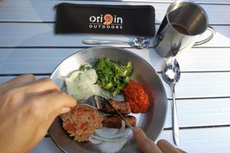 Origin Outdoors Dinner Sada príborov Biwak