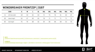 Brandit Frontzip Windbreaker bunda, swedish camo