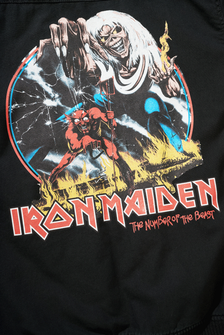 Brandit Iron Maiden Bronx bunda, čierna