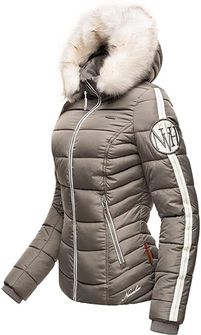 Navahoo KHINGAA´S Dámska zimná bunda s kapucňou, sivá