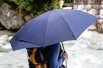 EuroSchirm Swing Backpack Dáždnik na batoh Rain Shield modrý