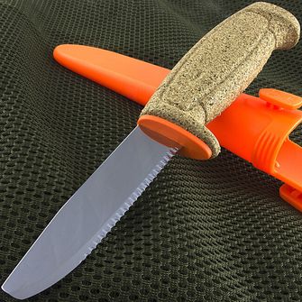 Helikon-Tex MORAKNIV® FLOATING zúbkovaný nôž, oranžový