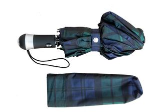 Origin Outdoors LED-Trek Kompaktný dáždnik LED modro-zelený