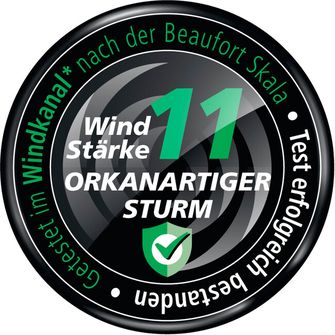 EuroSchirm light trek Ultra Ultraľahký dáždnik Trek čierny reflexný