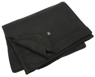 Brandit fleecová deka 135 x 175 cm, čierna