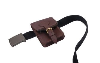 BasicNature Belt Safe Opasková taška mokka