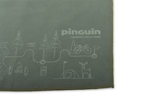 Pinguin uterák Micro towel Map 60 x 120 cm, petrol