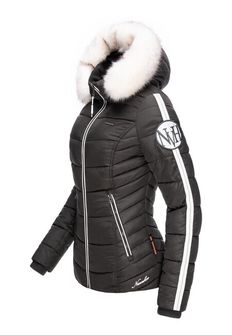 Navahoo KHINGAA´S Dámska zimná bunda s kapucňou, anthracite