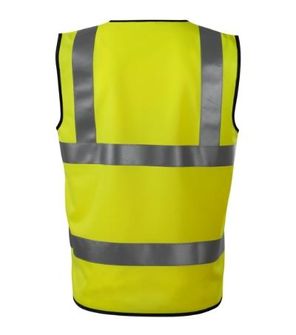 Rimeck HV Bright reflexno bezpečnostná vesta, fluorescenčná žltá