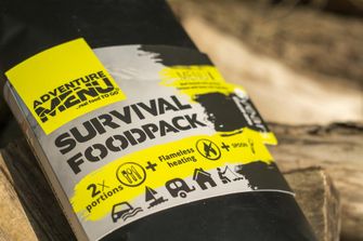 Adventure Menu Survival Food pack menu II, Bravčové s knedľou a kapustou a Pikantný kotlík s bulgurom, 810g
