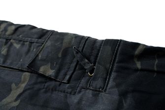 Pánske zateplené nohavice loshan Ragnar vzor dark camo