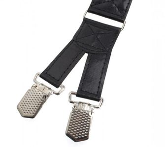Natur traky na nohavice clip, sivé