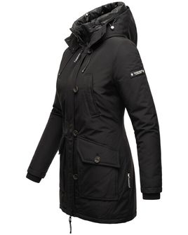 Navahoo dámska zimná bunda s kapucňou Freezestoorm, čierna