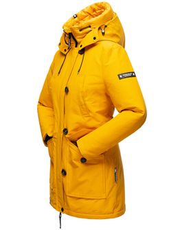 Navahoo dámska zimná bunda s kapucňou Freezestoorm, žltá