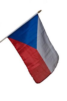 Vlajka Českej republiky 43cm x 30cm malá