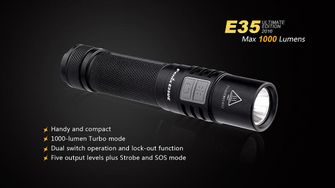 LED baterka Fenix E35 Ultimate Edition 1000 lumen náhľad