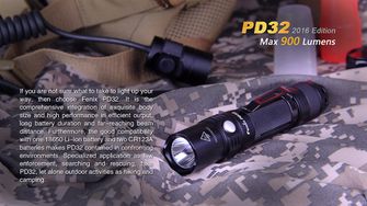 LED baterka Fenix PD32 XP-L 900lumen 