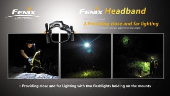 Fenix popruh pre použitie svietidla ako čelovky