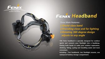 Fenix popruh pre použitie svietidla ako čelovky